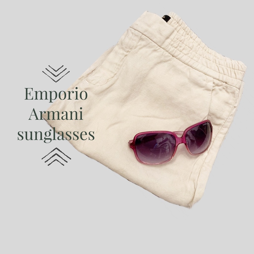 Armani Sunglasses Fuchsia Ombre